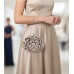 Evening Bag -  Rosettes - Beige - BG-92214BEI